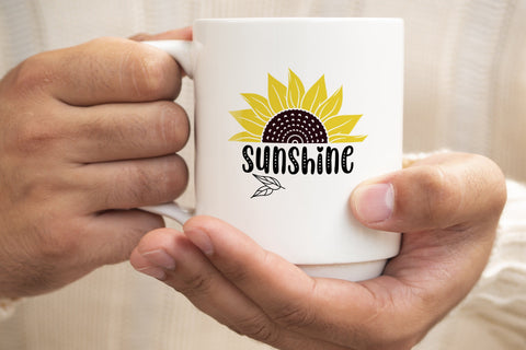 Sunshin Sunflower svg, Sunflower svg SVG SmmrDesign 