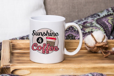 Sunshine and Coffee, Sublimation PNG SVG futivesvg 