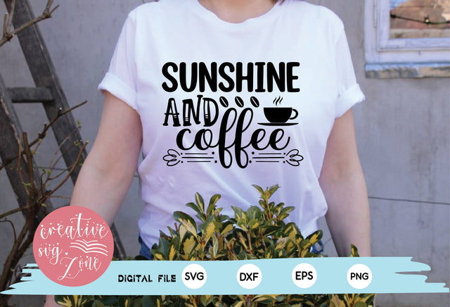 sunshine and coffee SVG md faruk hossain 