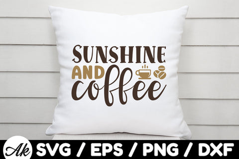 Sunshine and coffee svg SVG akazaddesign 