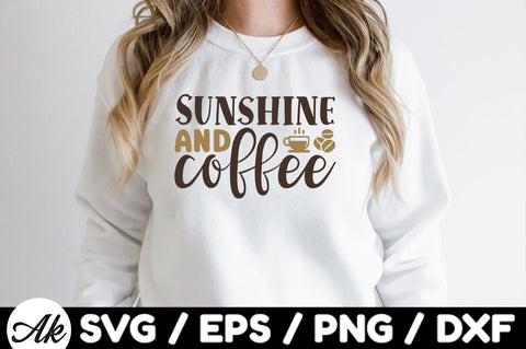 Sunshine and coffee svg SVG akazaddesign 