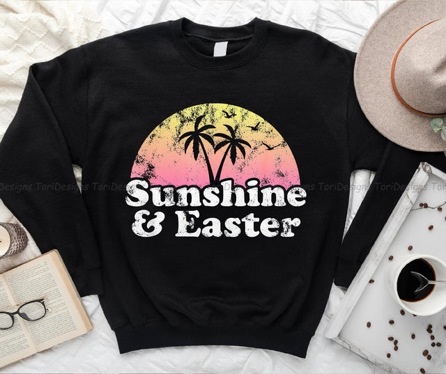 Sunshine and Easter PNG sublimation design Sublimation ToriDesigns 