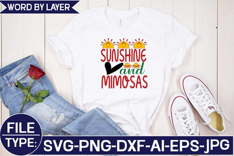 Sunshine and Mimosas SVG Cut File SVG Studio Innate 
