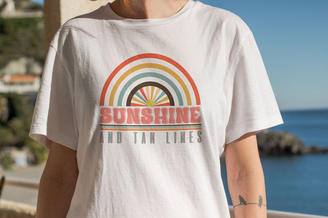 Sunshine And Tan Lines PNG Design Sublimation Rupkotha 