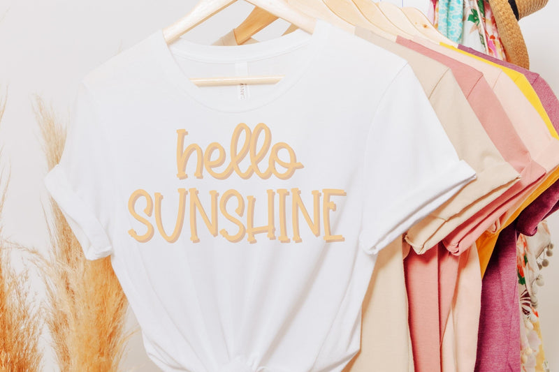 Sunshine Café, A Cute Farmhouse Handwritten Font - So Fontsy