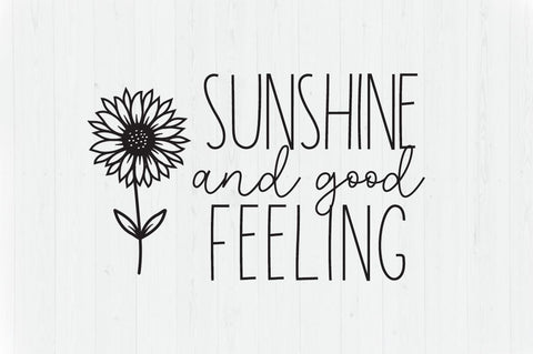 Sunshine Flower Font Manjali_Studio 