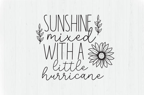 Sunshine Flower Font Manjali_Studio 