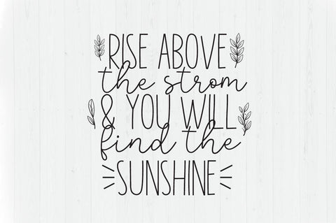 Sunshine Flower Font Manjali_Studio 