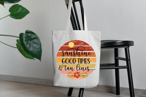 Sunshine Good times I Summer Sublimation I Beach Sublimation Sublimation Happy Printables Club 