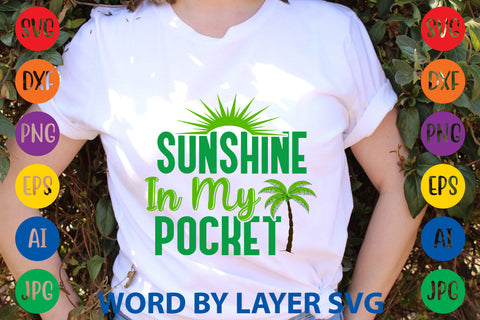 Sunshine In My Pocket, Summer SVG SVG Rafiqul20606 