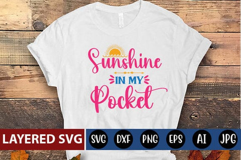 sunshine in my pocket Svg SVG Blessedprint 