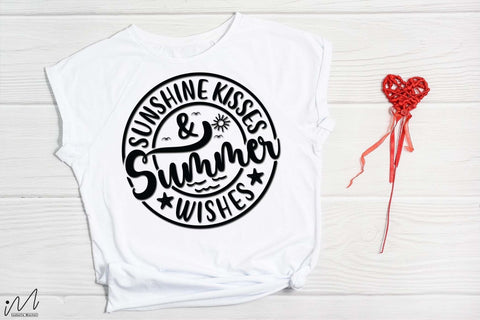 sunshine kisses and summer wishes svg2,Summer svg, Summer t shirt svg, Vacation Svg, Ocean Svg Svg, Beach Svg, Beach t shirt svg, Summer mug svg, Beach time svg, Summer vibes svg, Hello summer svg, Lake time SVG Isabella Machell 