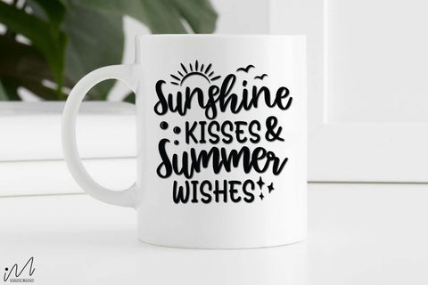 sunshine kisses and summer wishes svg3,Summer svg, Summer t shirt svg, Vacation Svg, Ocean Svg Svg, Beach Svg, Beach t shirt svg, Summer mug svg, Beach time svg, Summer vibes svg, Hello summer svg, Lake time SVG Isabella Machell 