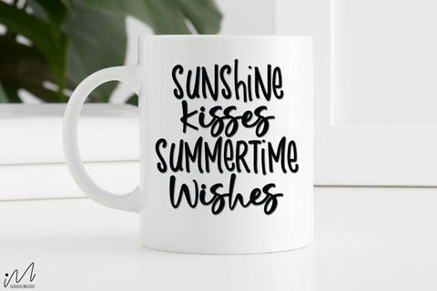 sunshine kisses summer time wishes svg2, Summer svg, Summer t shirt svg, Vacation Svg, Ocean Svg Svg, Beach Svg, Beach t shirt svg, Summer mug svg, Beach time svg, Summer vibes svg, Hello summer svg, Lake time SVG Isabella Machell 