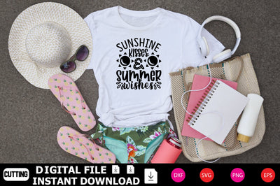 Sunshine Kisses & Summer Wishes SVG Shahin alam 