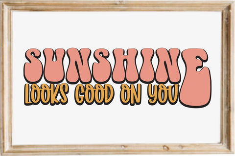 sunshine looks good on you SVG designartist 