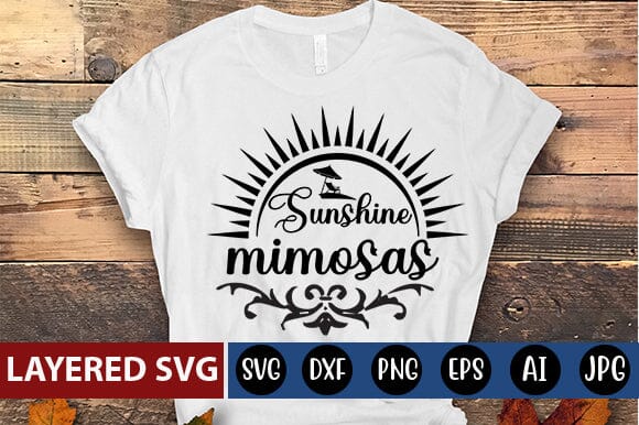sunshine mimosas Svg SVG Blessedprint 