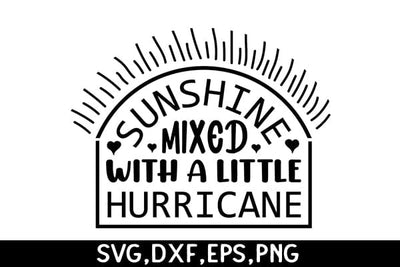Sunshine mixed with a little hurricane SVG Angelina750 