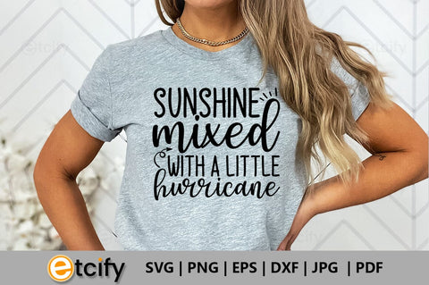 Sunshine mixed with a little hurricane SVG SVG etcify 