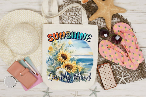 Sunshine on My Mind PNG Sublimation Design Sublimation CraftLabSVG 