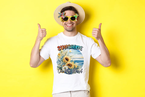 Sunshine on My Mind PNG Sublimation Design Sublimation CraftLabSVG 