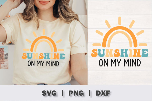 Sunshine On My Mind Retro SVG SVG Ollive Studio 