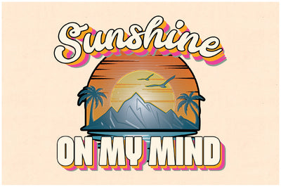 Sunshine on My Mind Sublimation Sublimation Jagonath Roy 