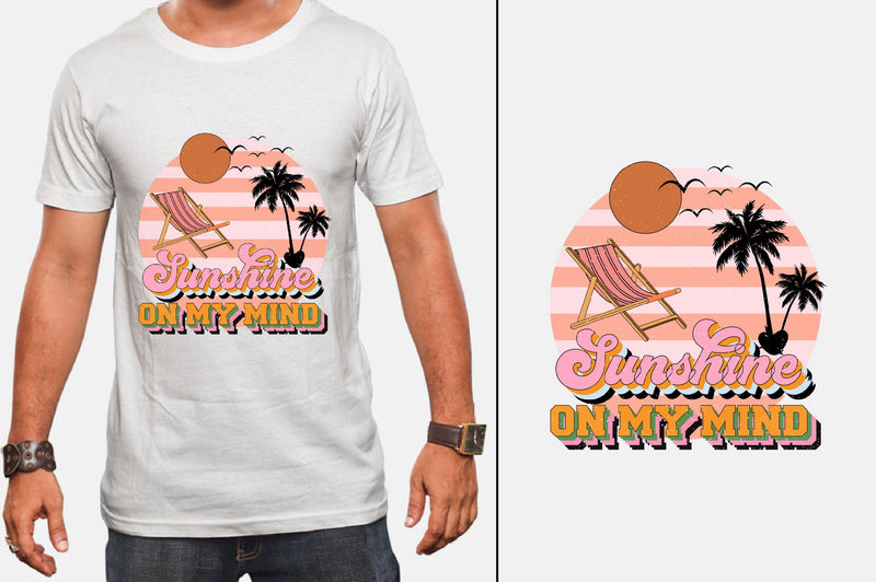 Sunshine on My Mind Sublimation SVGArt 