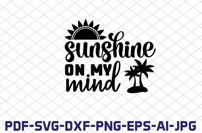 sunshine on my mind SVG farhad farhad 