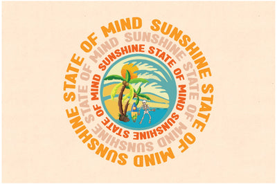 Sunshine State of Mind Sublimation Sublimation Jagonath Roy 
