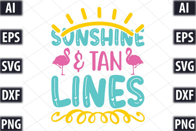 Sunshine & Tan Lines SVG SVGista 