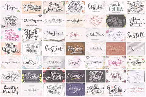 Super Best Seller Collection Bundles Font muhammadzeky 