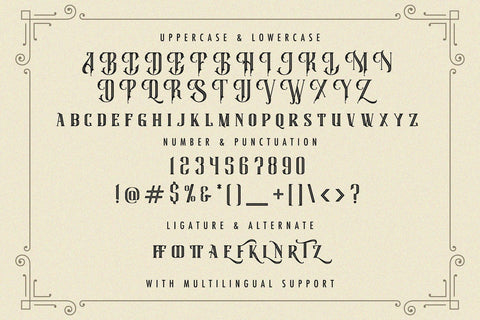 Super Byzantine - Decorative Font Font StringLabs 