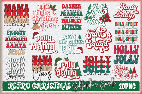 Super Christmas Svg Bundle SVG Creativeart88 