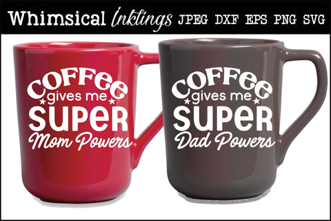 Super Coffee Lovers SVG Bundle SVG Whimsical Inklings 