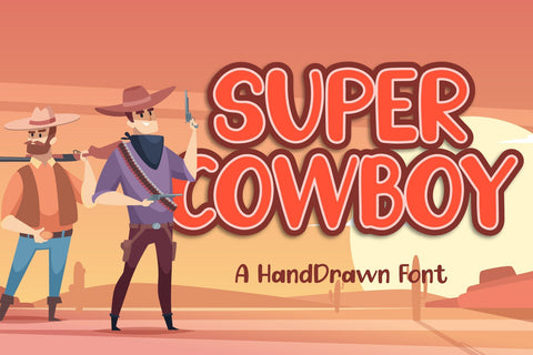 Super Cowboy Font jafarnation 