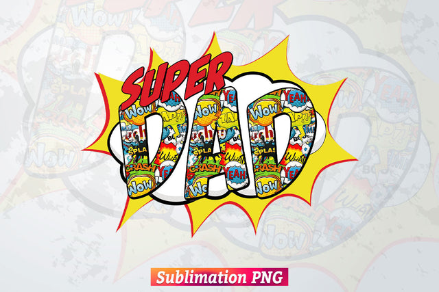 Super Dad Comic Leopard Fathers Day T shirt Tumbler Design Png Sublimation Files Sublimation DesignDestine 