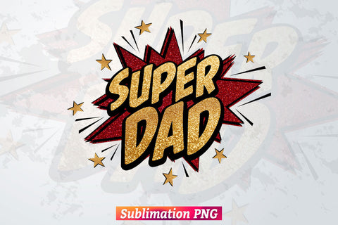 Super Dad Glitter Leopard Star Fathers Day T shirt Tumbler Design Png Sublimation Files Sublimation DesignDestine 