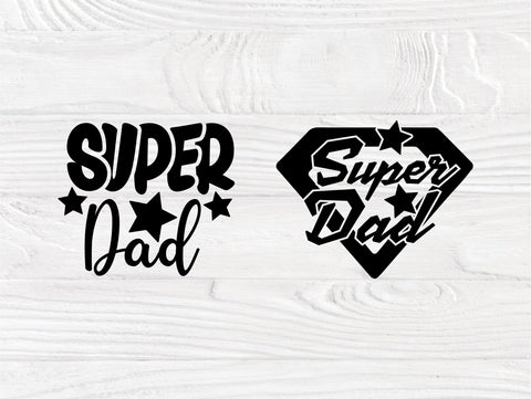 Super Dad SVG, Fathers Day Svg Cut File, Funny Dad SVG TonisArtStudio 