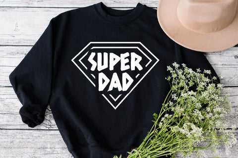 Super Dad SVG, Fathers Day SVG, Dad SVG, for Cricut, Files for Silhouette svg, Shirt design svg SVG Fauz 