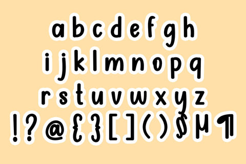 Super Glider Font Supersemar Letter 