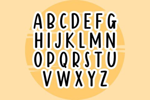 Super Glider Font Supersemar Letter 