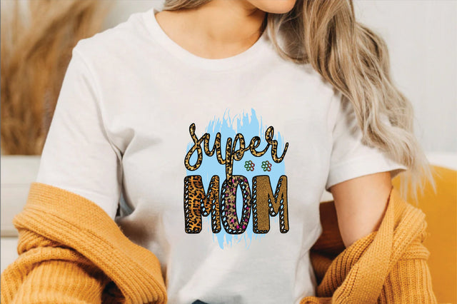 super mom Sublimation SVGArt 