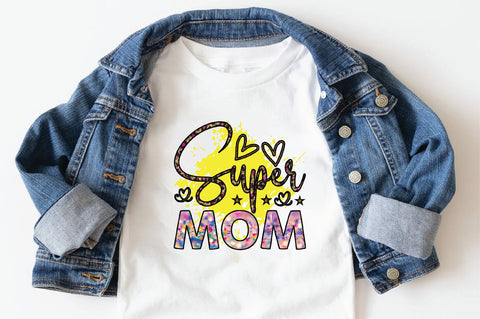 Super Mom Sublimation SVGArt 