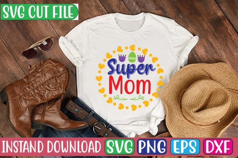 Super Mom SVG Cut File SVG Studio Innate 