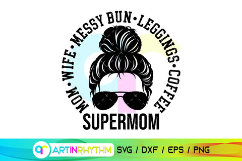 Super mom svg, Happy mother's Day svg SVG Artinrhythm shop 