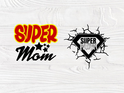 Super Mom SVG, Mom Life Svg, Mothers Day Cut Files SVG TonisArtStudio 