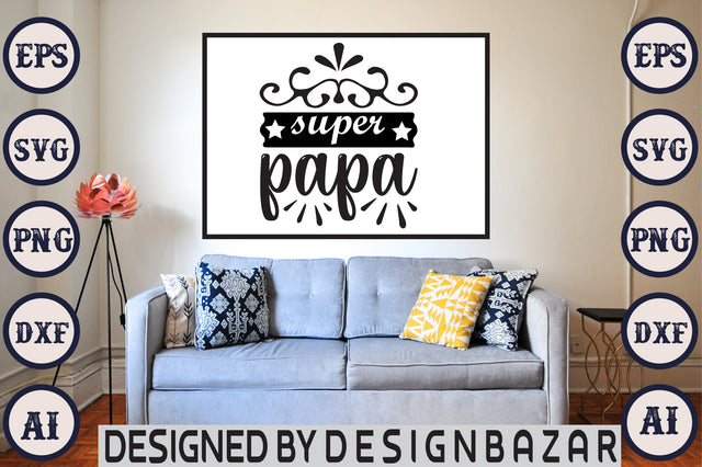 super papa SVG Craftlabsvg24 