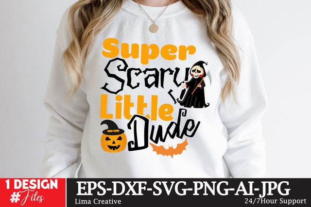 Super Scary Little Dude SVG Cute File SVG Insomnia Std 