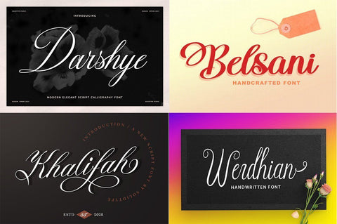 Super Special Font Bundle Font Solidtype 